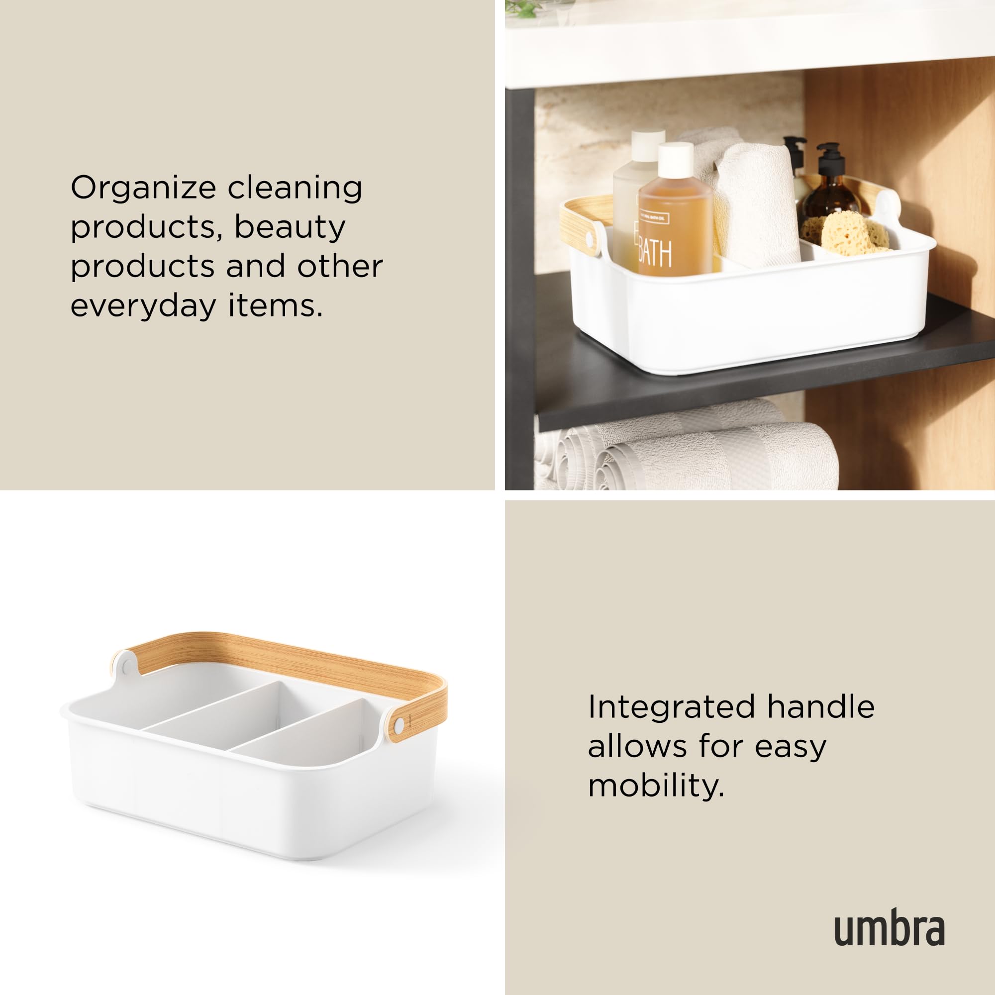 Amazon.com: Umbra Bellwood Multipurpose Caddy Organizer with