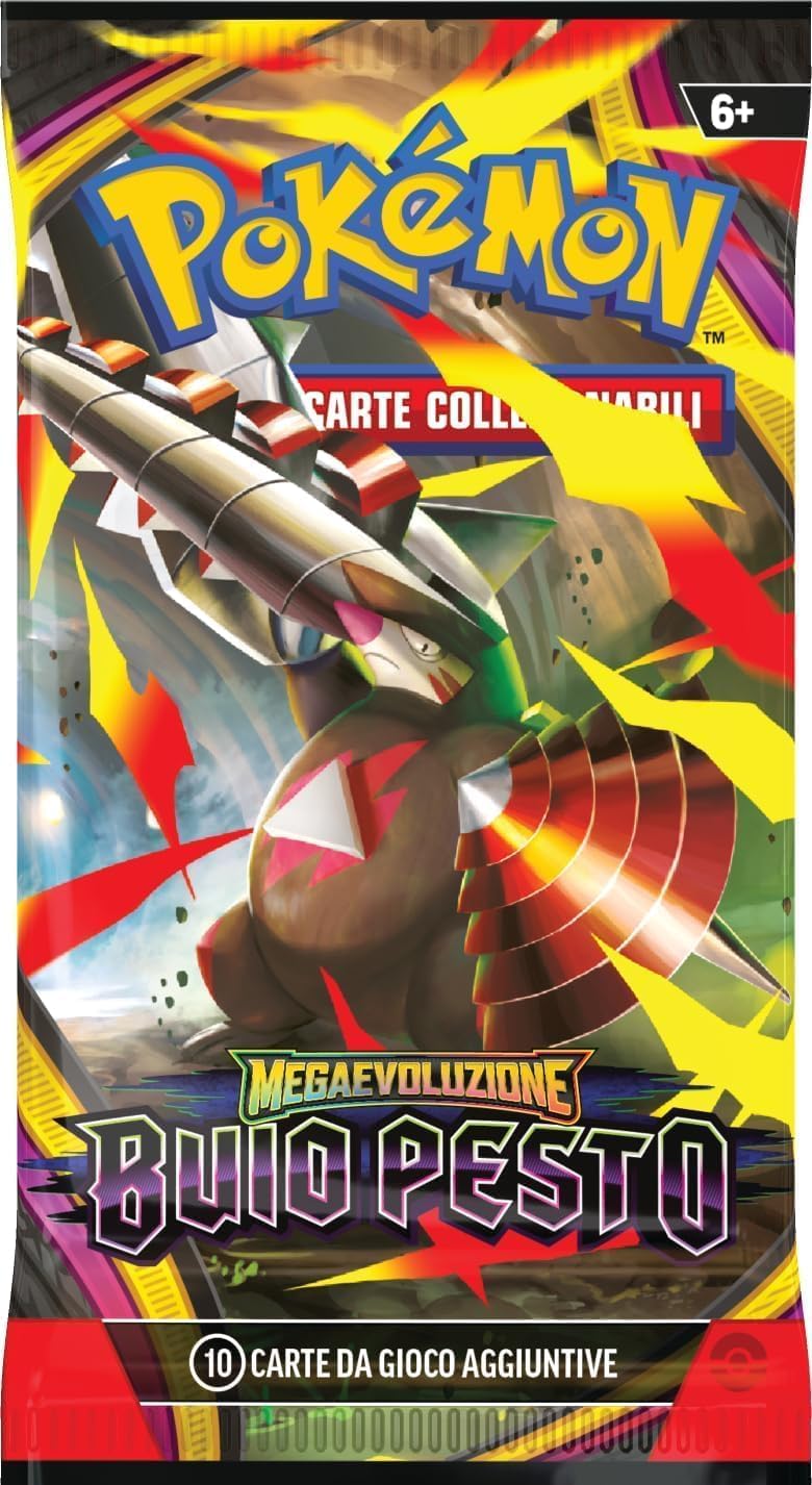 Carte Pokémon Megaevoluzione BUIO PESTO del GCC - espositore sigillato con 36 buste da 10 carte - edizione in italiano