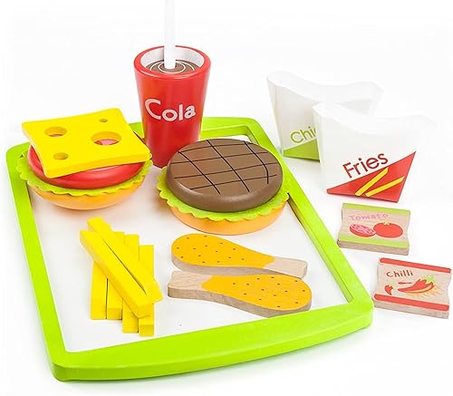 Miniatura 2 de Comida de madera, comida rápida de lujo por Imagination Generation