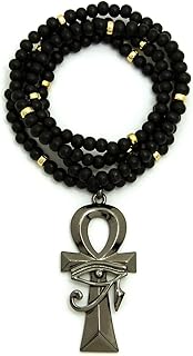 NEW EGYPTIAN ANKH CROSS PENDANT & 30