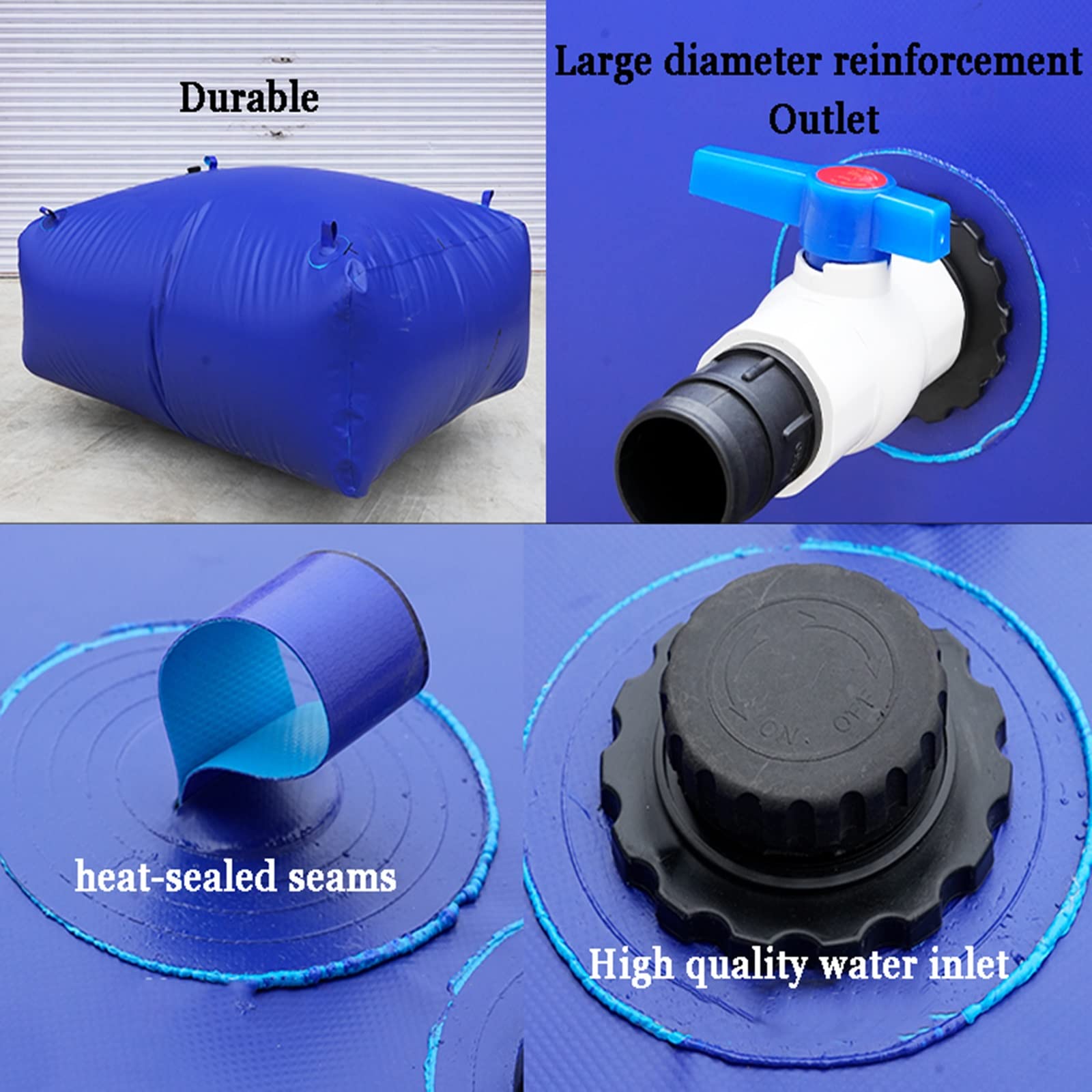 Serbatoio Pieghevole Araiozora: Vescica Acqua 480L (120 Gal) Per Stoccaggio