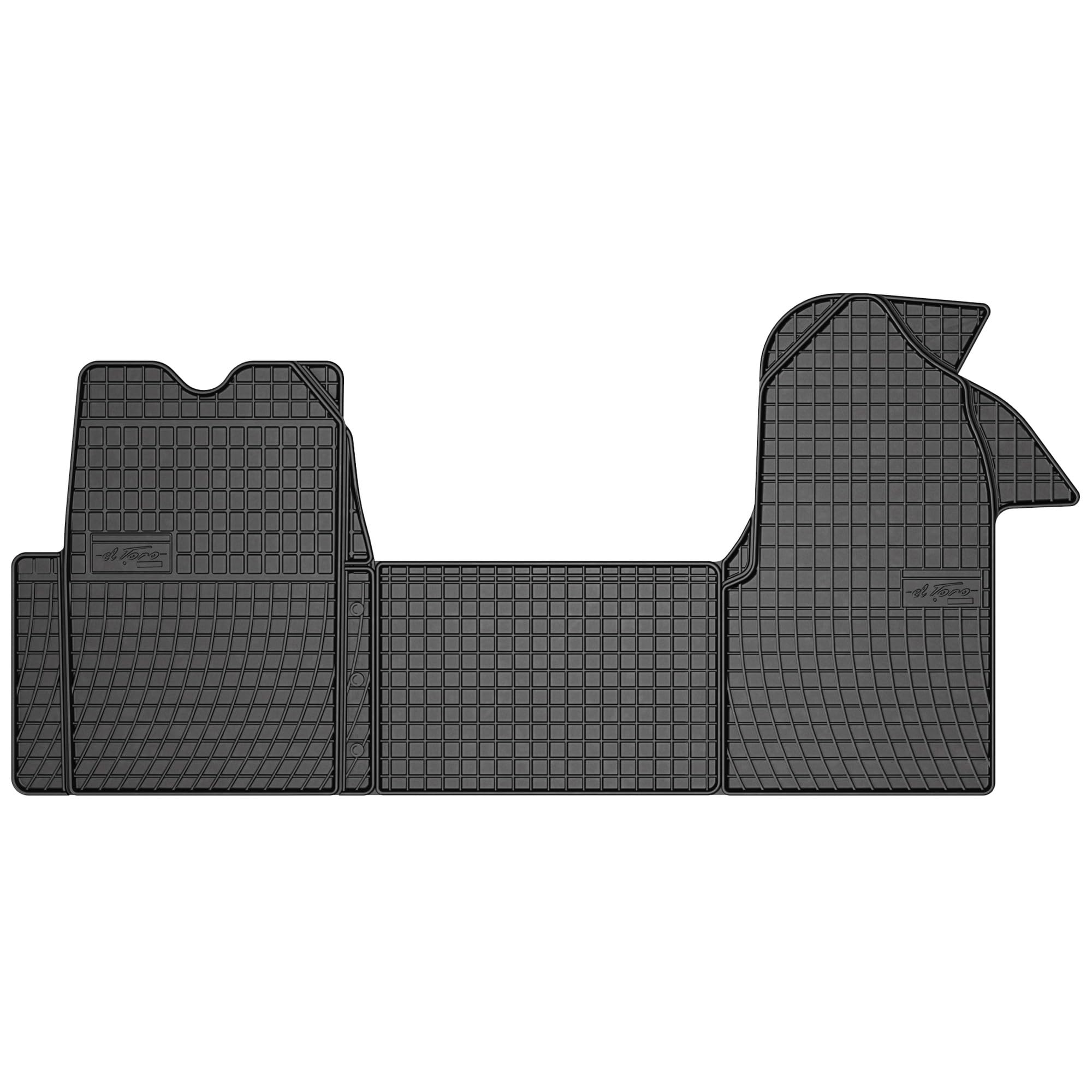 MOTOS Tappetini in gomma per auto adatto per Renault Master II 2003-2010 Migliorare il comfort di viaggio con il tappetino antiscivolo per auto