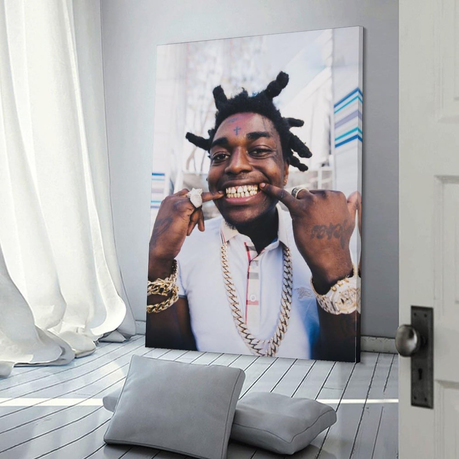 Amazon.com: SHENMOU Kodak Black Cool And Dazzling Art Rapper