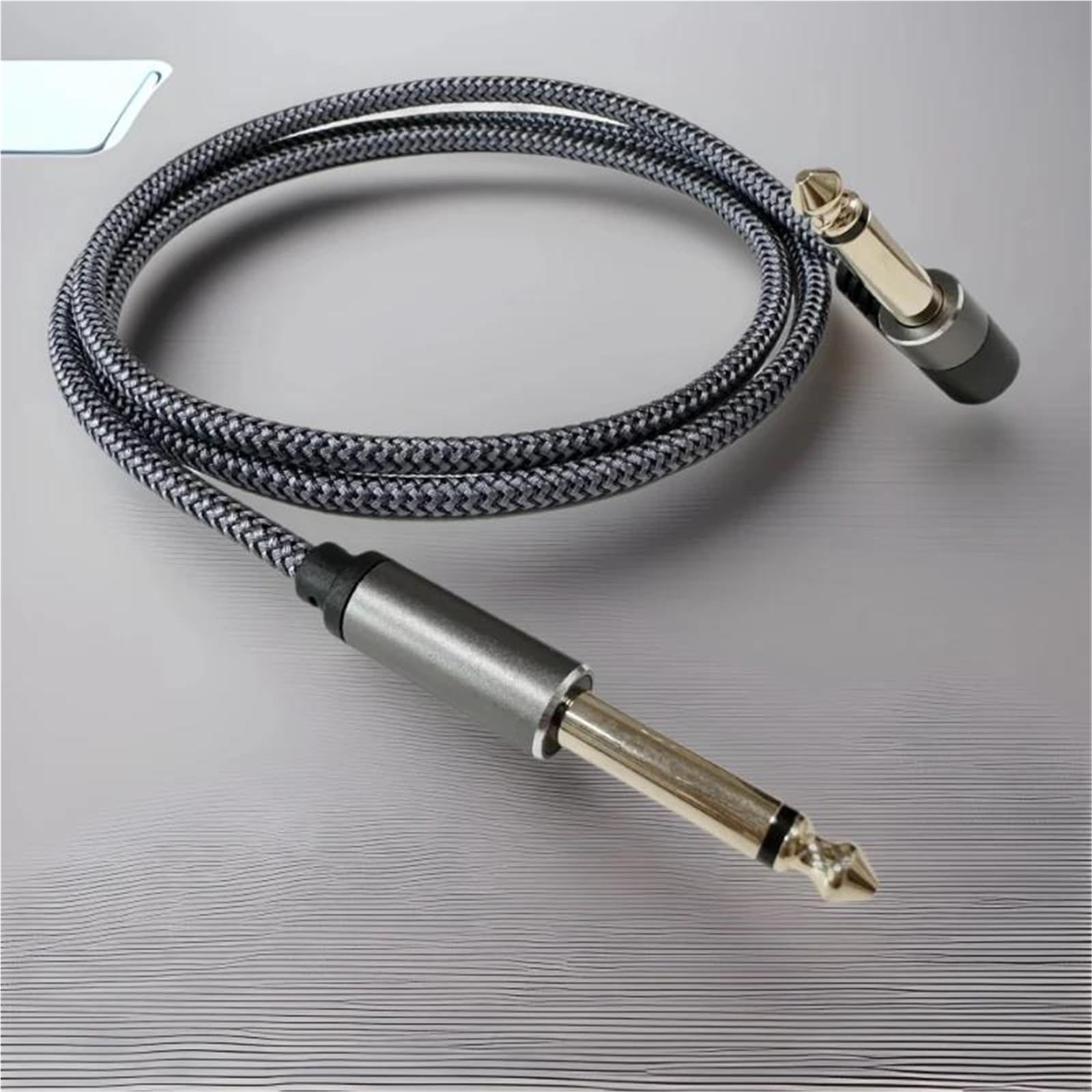 1/4'' Ausgang 90 Grad Vergoldetes Monokabel 6,5 Mm Für E-Gitarren Mixer Verstärker | Gitarren-Audiokabel(Type4,15m)