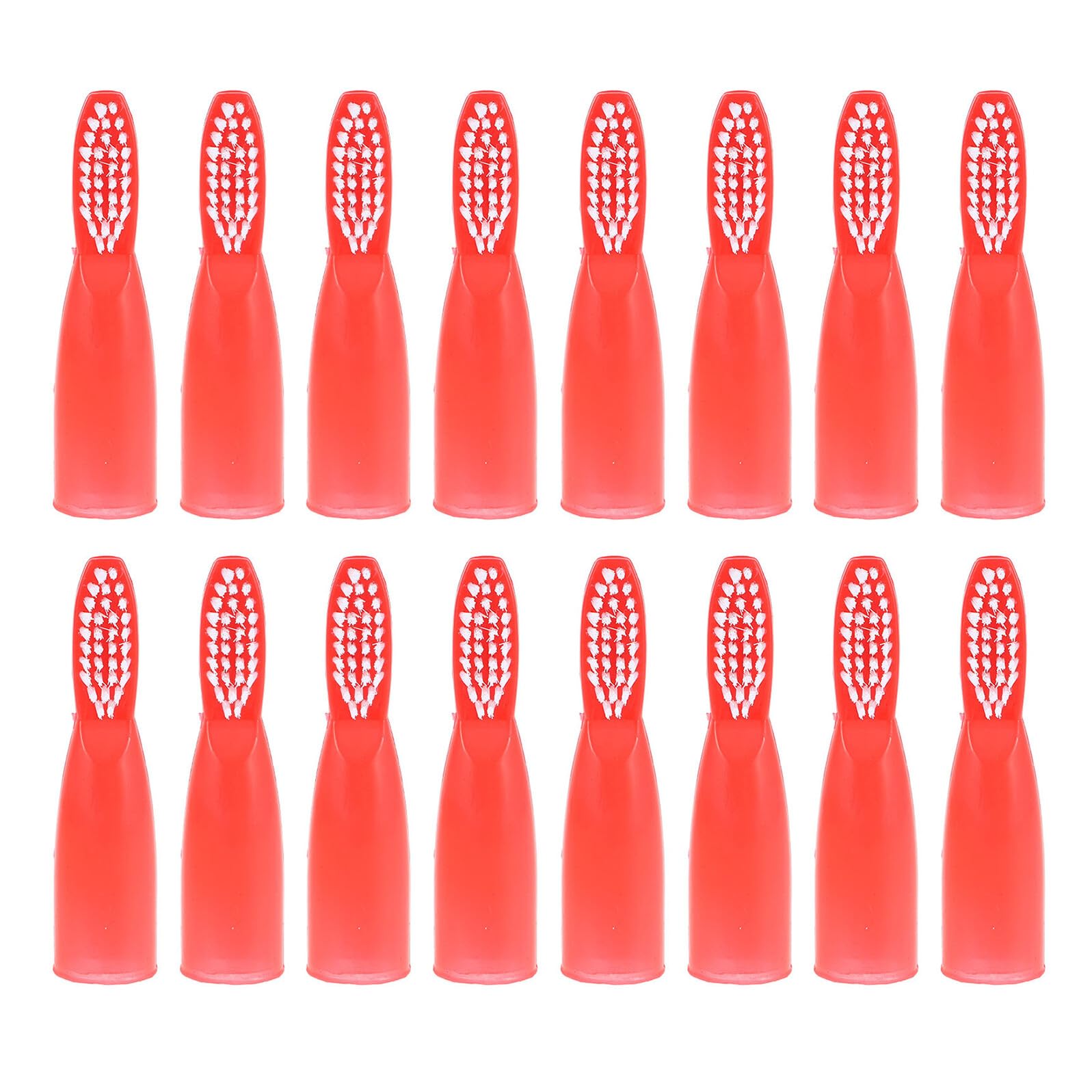 POPETPOP Spazzolini da Denti a Setole Morbide per Carceri 100 Pezzi Spazzolino da Dito Corto Ergonomico per Adulti Gengive Sensibili Pulizia Orale Portatile per Strutture Penitenziarie e
