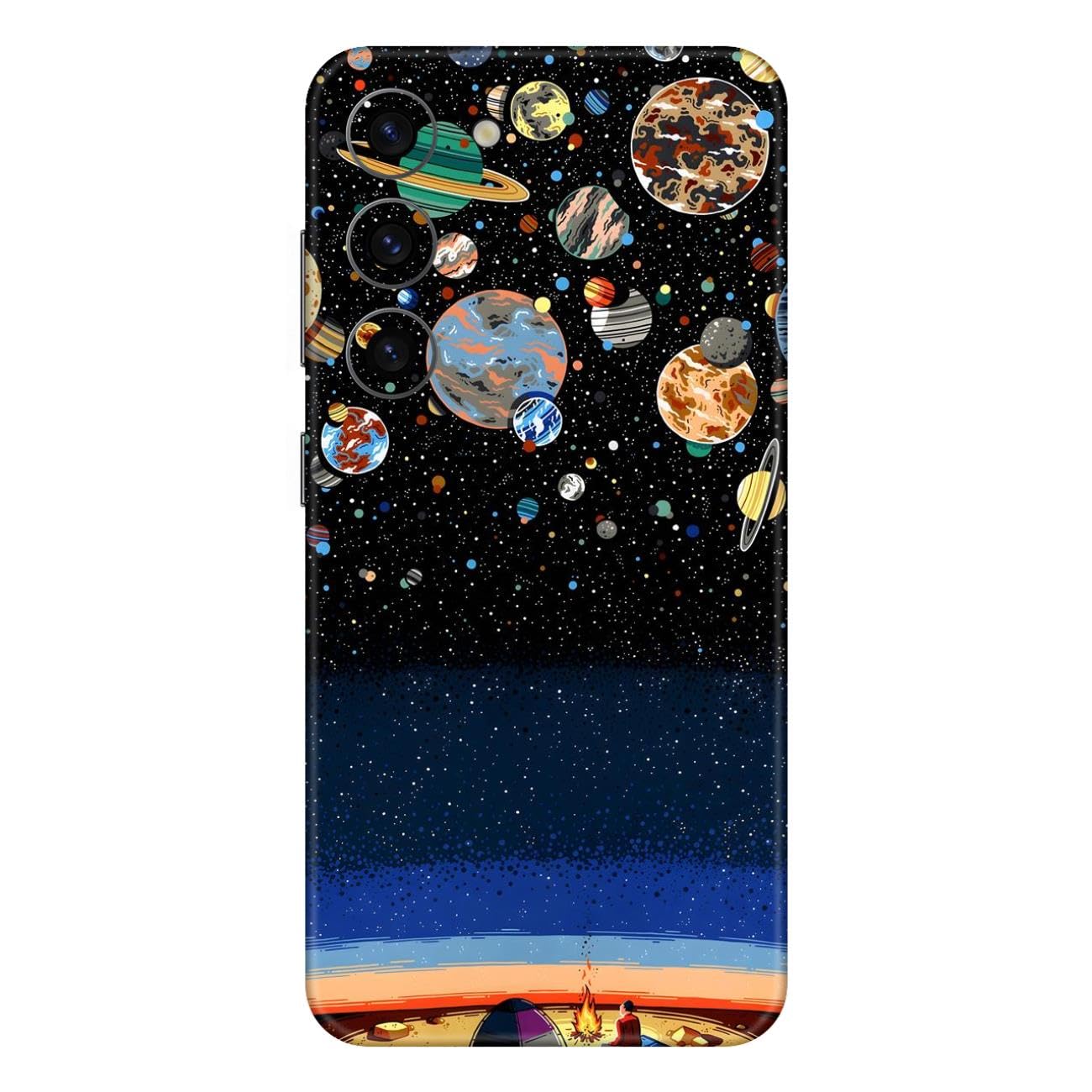 WRAP CRAFT Mobile Skins Compatible with Samsung Galaxy S23 Skin Not Back Cover, Camera & Back Protector Mobile Skin Wrap; Samsung Galaxy S23-DP-49-image-41