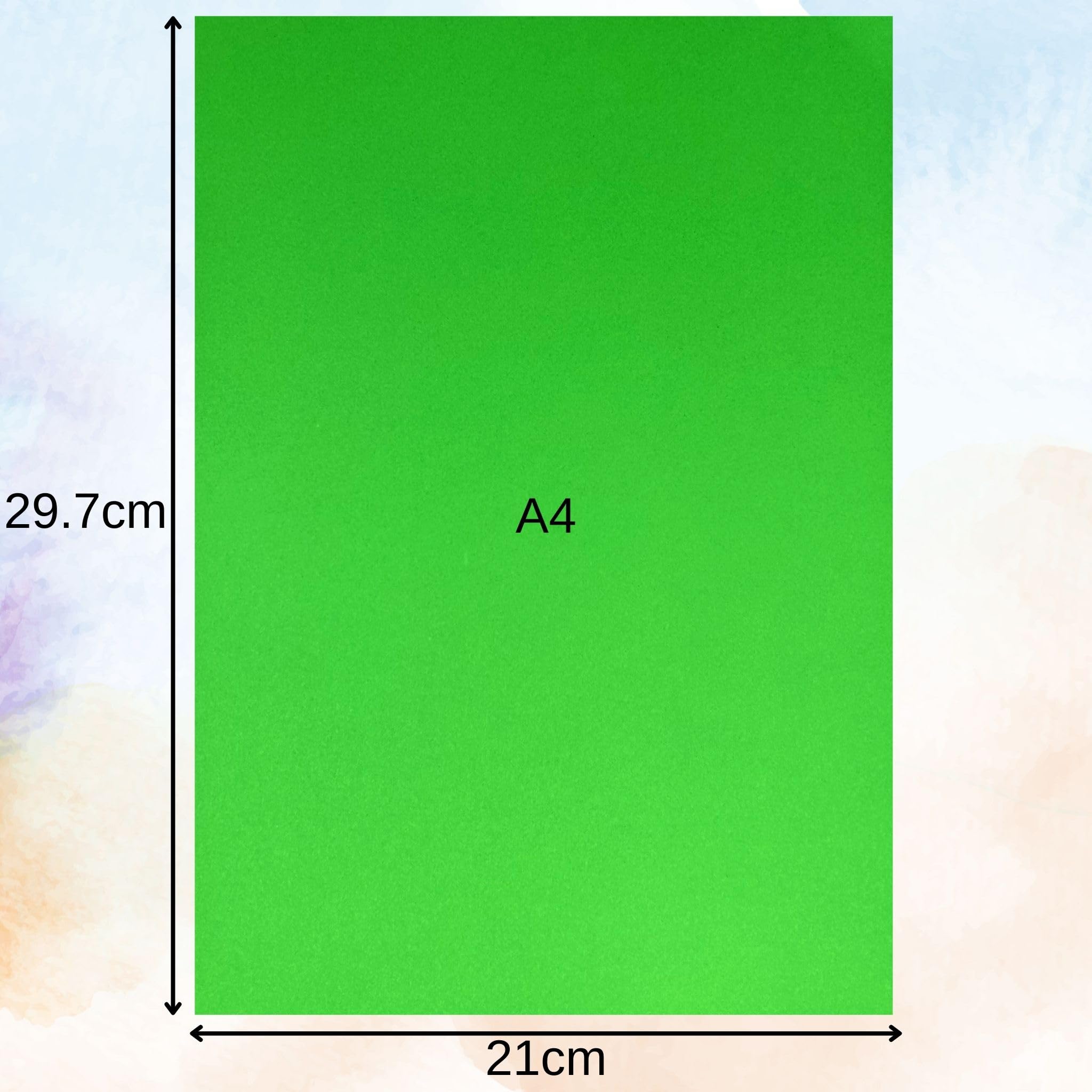 A5 Natuurlijk Groene Kaart – 50 Vellen, 160 G/m², Lichtgroen, Geschikt Voor Printers En Knutselprojecten 4 miniatura