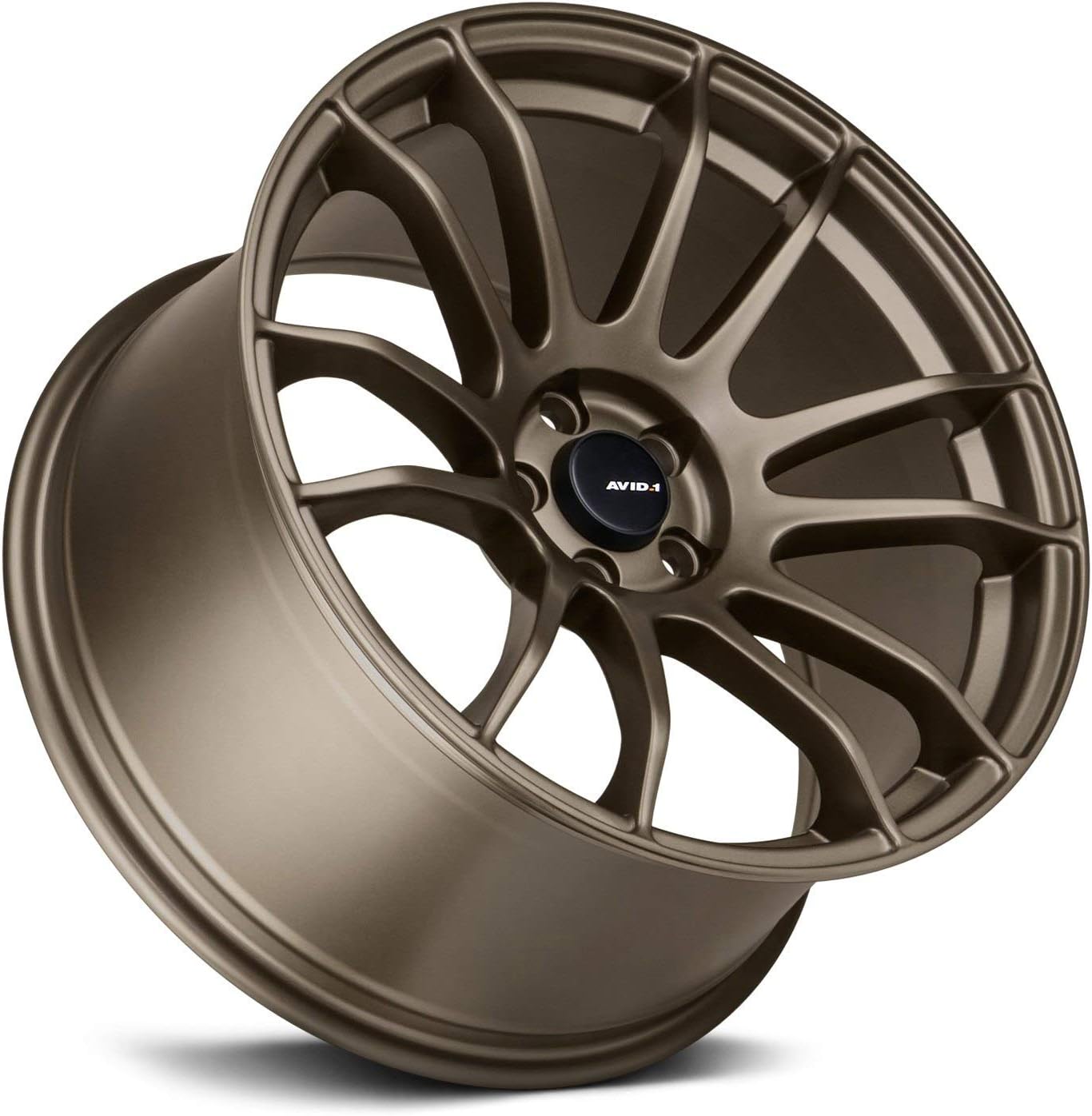 AVID.1 AV-20 Matte Bronze 18x9.5 Custom Wheel – 5x114.3 Bolt Pattern with +38 Offset – Lightweight Performance Alloy Wheel – Aggressive Street Style & Track-Ready Car Accessories