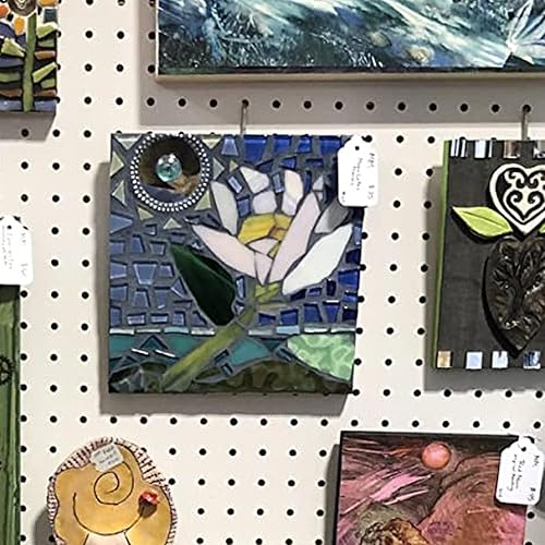 Miniatura 5 de MOUYAT Paquete de 20 paneles de lienzo de madera de 6 x 6 pulgadas, tableros de lienzo de madera de abedul sin terminar para pintar, tableros de