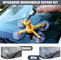 Vista 5 de Kit de reparación de chips de parabrisas de automóvil, kit de reparación de ventana de automóvil para grietas de parabrisas, kit de reparación