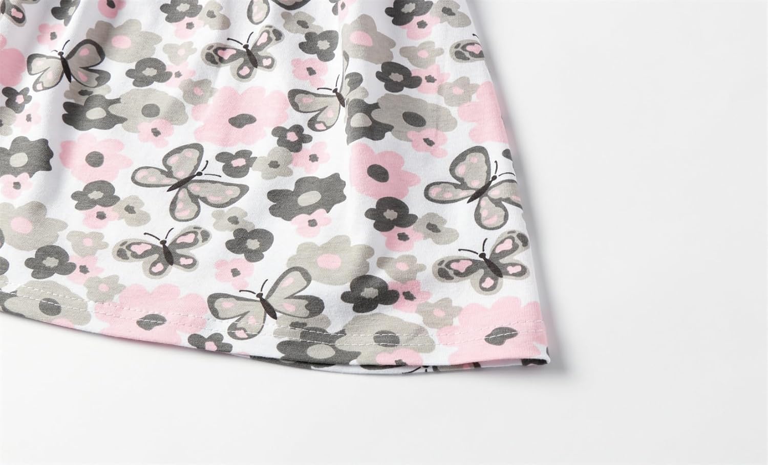 Mud Kingdom Smocked Girls Floral Dress Slip Sundress Sleeveless Cute Printing Cotton Summer - Image 5