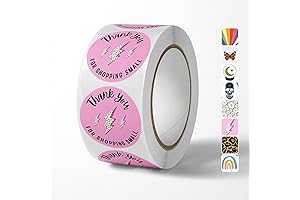 Package Mint Thank You Stickers: 500-Pack of Gratitude for Small Businesses