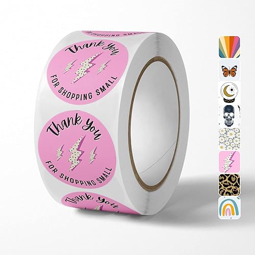 Package Mint CalcomanĂas de agradecimiento de 1.5 pulgadas, 500 unidades, calcomanĂas de agradecimiento para embalaje, calcomanĂas de Package Mint CalcomanĂas de agradecimiento de 1.5 pulgadas, 500 unidades, calcomanĂas de agradecimiento para embalaje, calcomanĂas de