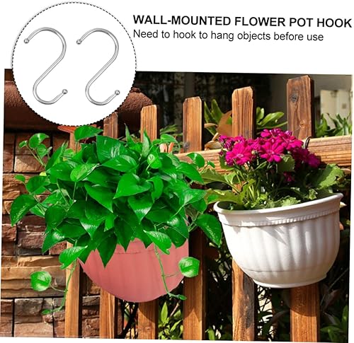 Miniatura 3 de Maceta colgante al aire libre semicircular de pared decoración elegante para