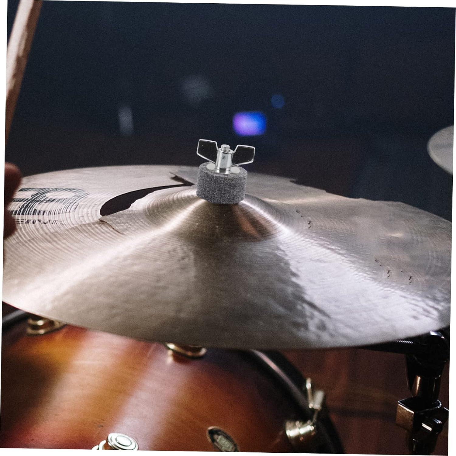 Durable Cymbals Stacker Mount Rack for Drum Kits Convenient Multi-cymbal Setup Accessory Easy Installation Compatible with Stands