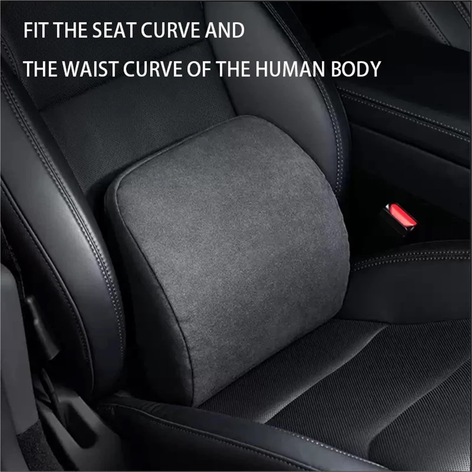 poduszka do jazdy Car Seat Headrest Do Modelu Tesla Y/3 2021-2025 Juniper Suede Poduszka Pod Szyję Zagłówek I Podparcie Talii Łagodzi Zmęczenie Siedzenia(TSL-02)