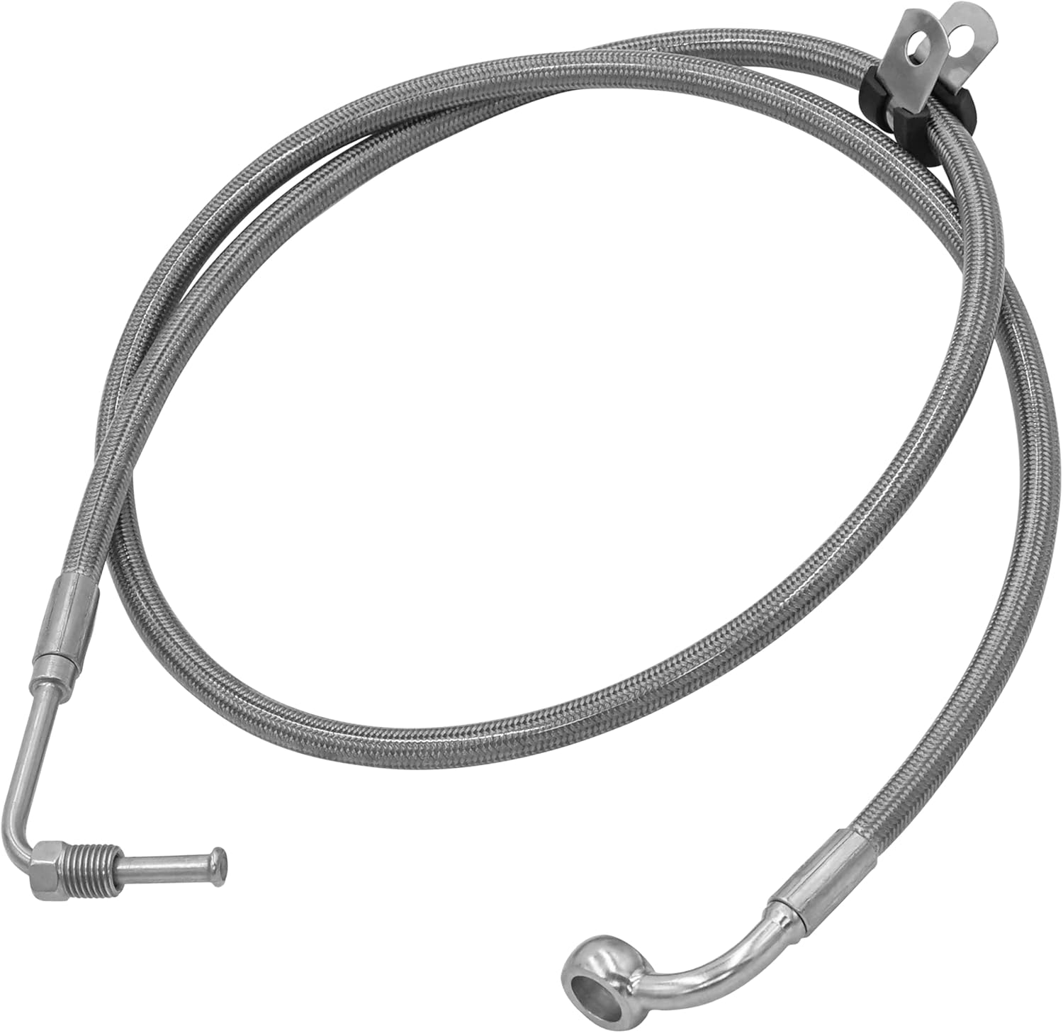 Caltric Rear Left Brake Line Compatible with Polaris General 1000 2016-2017/4 1000 2017 / RZR Trail S 1000 2016-2021 / S4 2019-2021 1912258