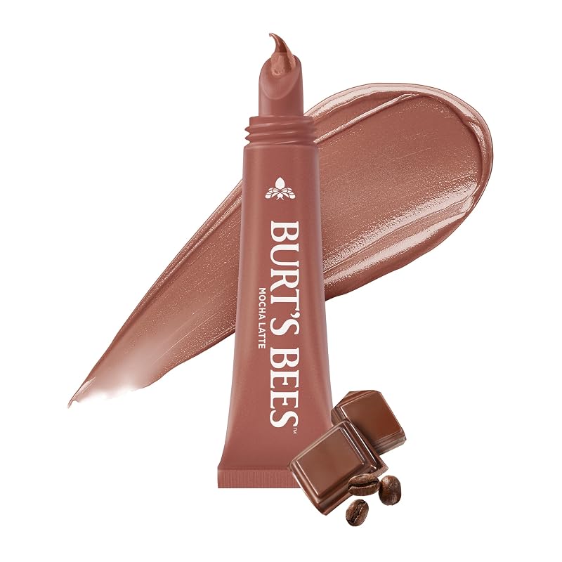 Bálsamo labial com cor Burt's Bees Mocha Latte, 7 g