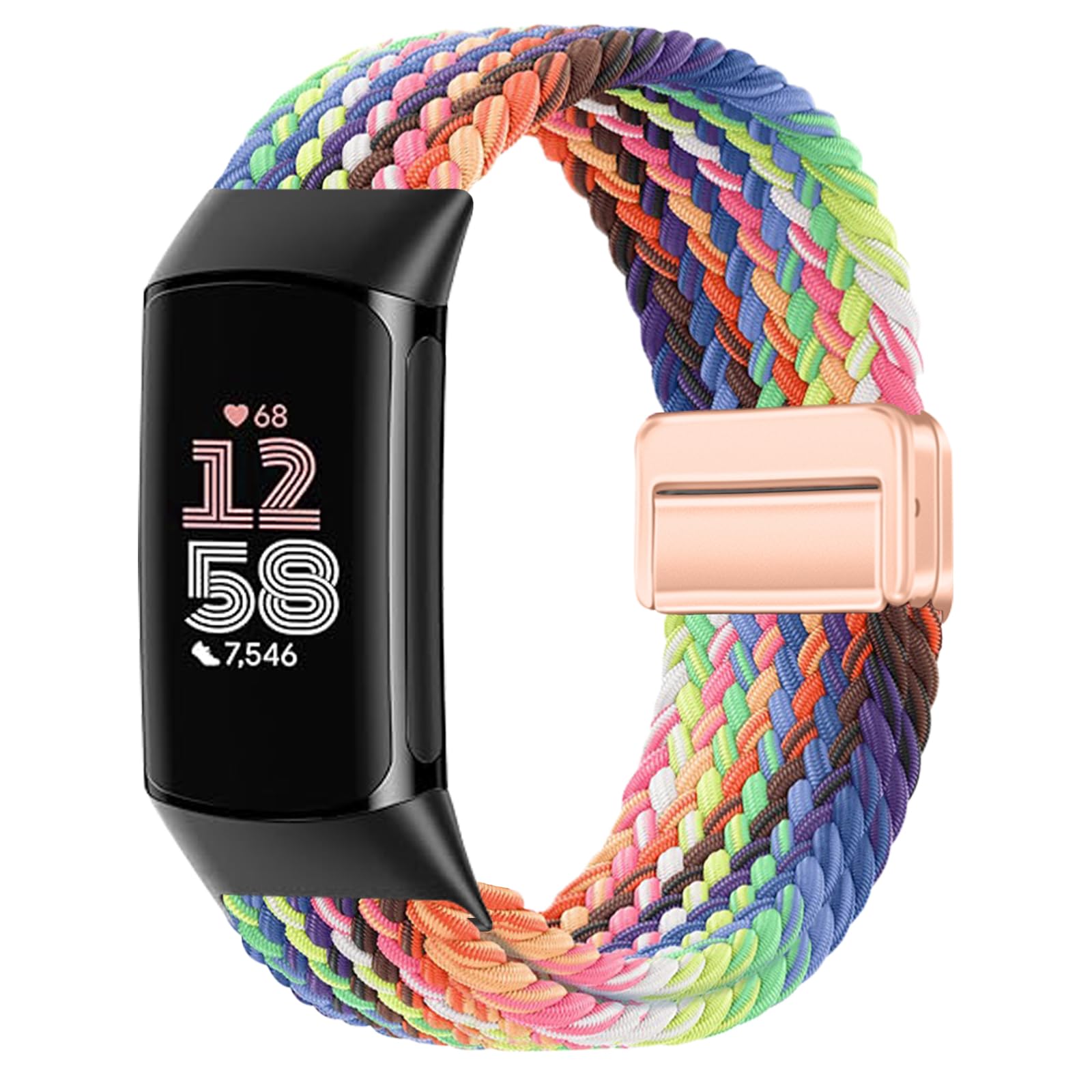Fitbit Charge 6/5 Bands - Soft Braided -17 Fitbit Charge 6/5 Bands - Soft Braided -17
