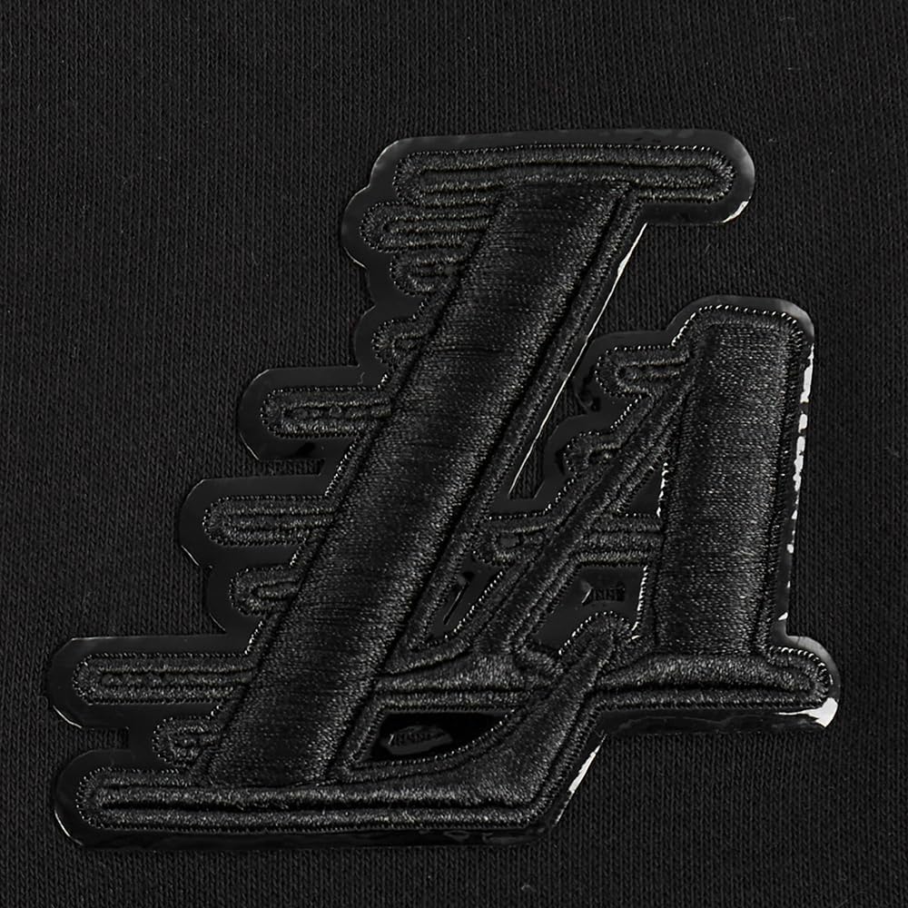 Pro Standard NBA Womens Womens NBA Classic Triple Black Brushed Back French Terry Sweatpant