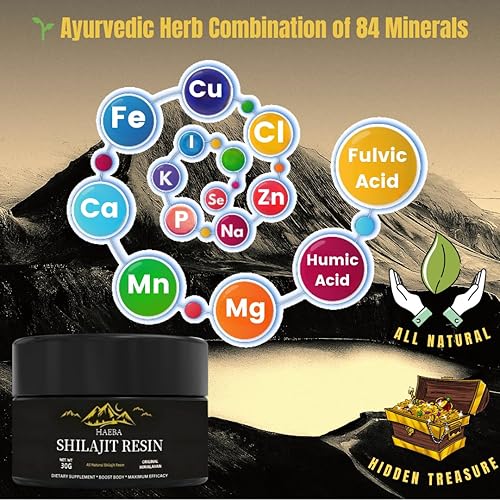 Miniatura 3 de Suplemento de resina Shilajit orgánica pura del Himalaya, 600 mg de potencia máxima, ácido fúlvico y oligominerales para rejuvenecimiento, energía y