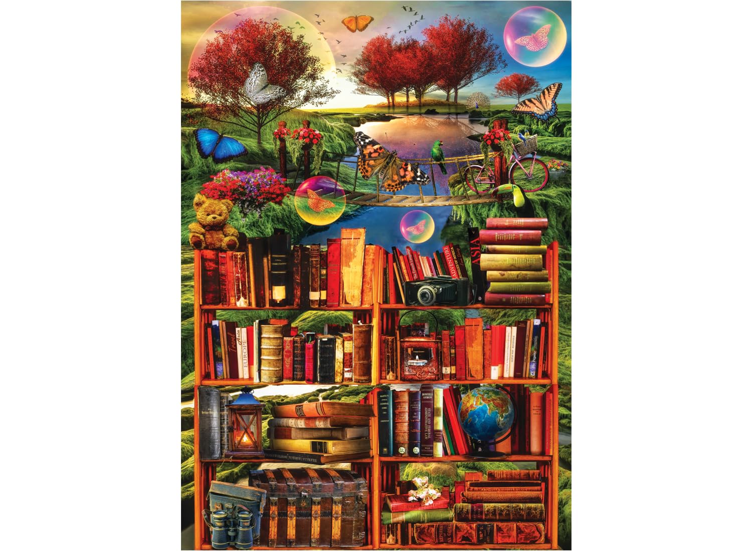 Puzzle - Imagination Through Reading, 1500 Piece Jigsaw Puzzle, #4571