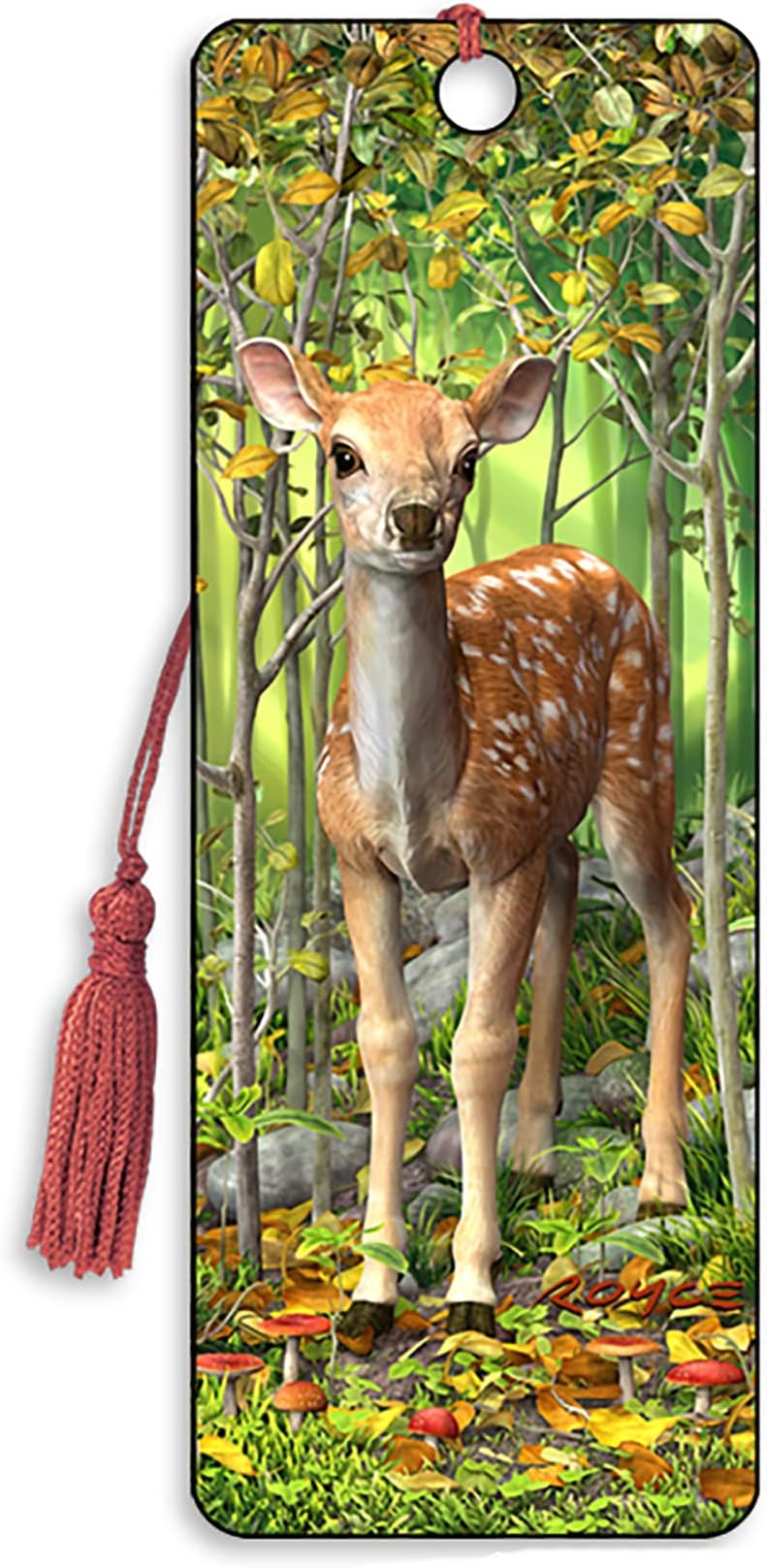 3D Royce Bookmark - Fawn (Deer) - by Artgame