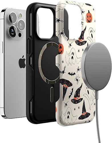 Vista 885 de Casely iPhone 13 Pro Case Compatible with MagSafe Blue Marble Case