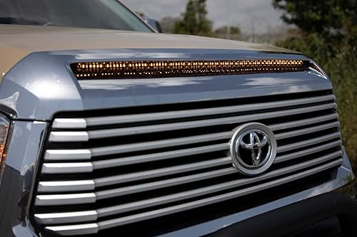 Miniatura 6 de Rough Country Kit de abultamiento de capó LED de 40 pulgadas para Toyota Tundra 2014-2021 - 70847