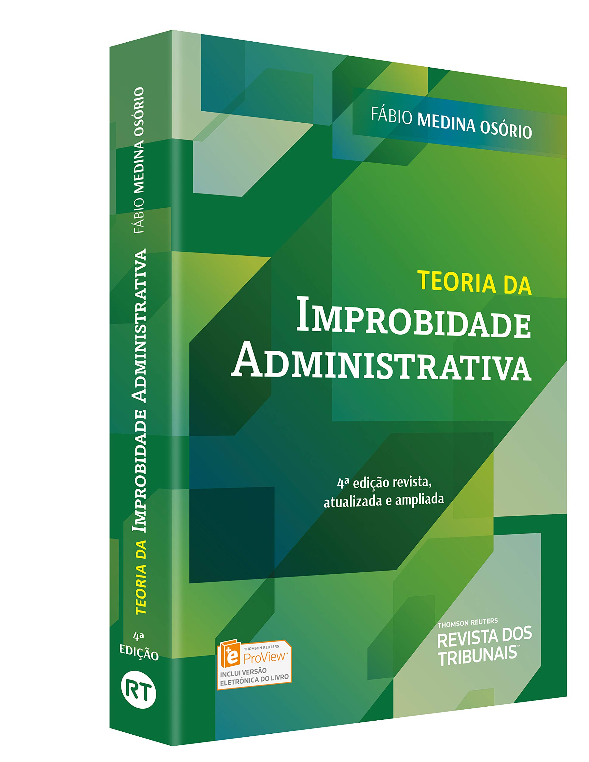 Capa de Teoria da Improbidade Administrativa