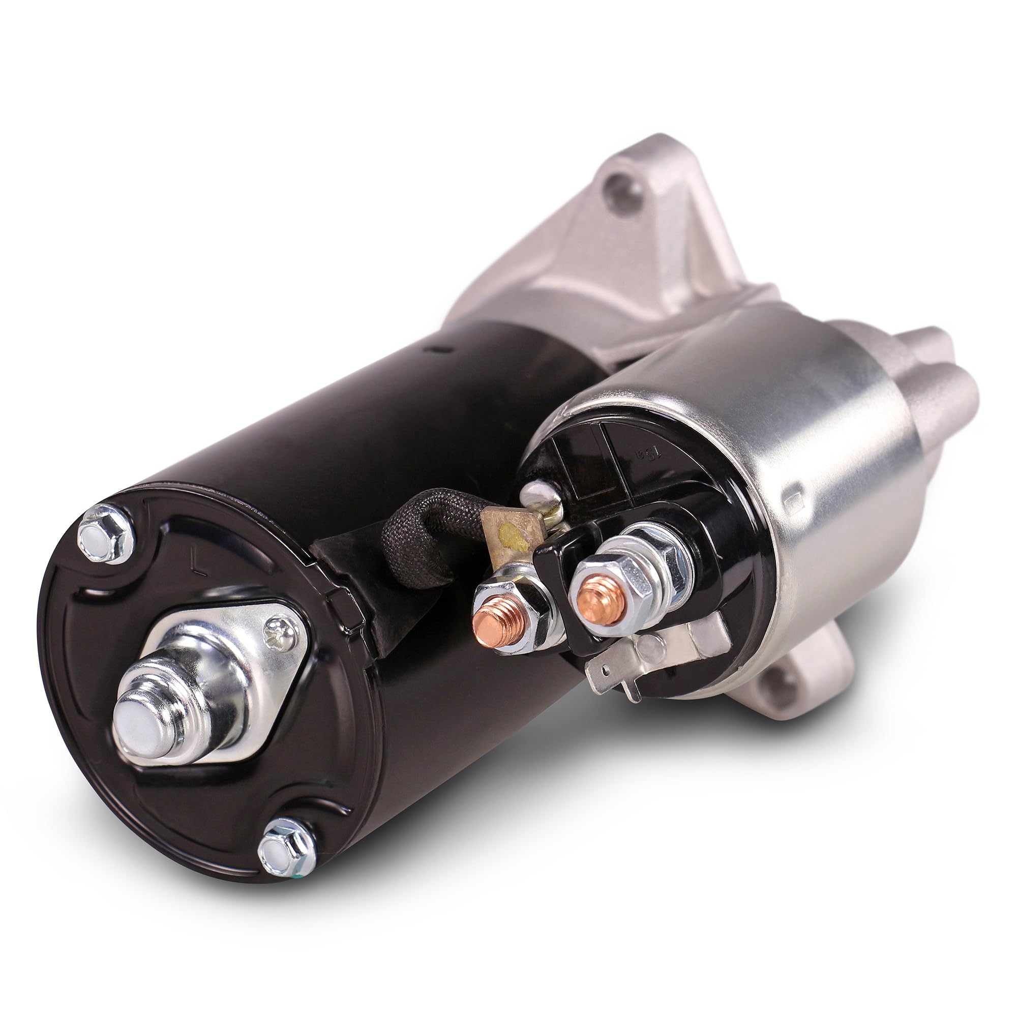 Démarreur 12V 2.2 KW Compatible VW Transporter T4 - ATEC Germany, Pièce Neuve, 10 Dents, Avec Réducteur, 3 Trous Fixation
