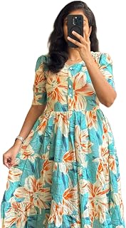 Women's Rayon Printed Anarkali Kurta for Women and Girls, Regular Wear Price In India