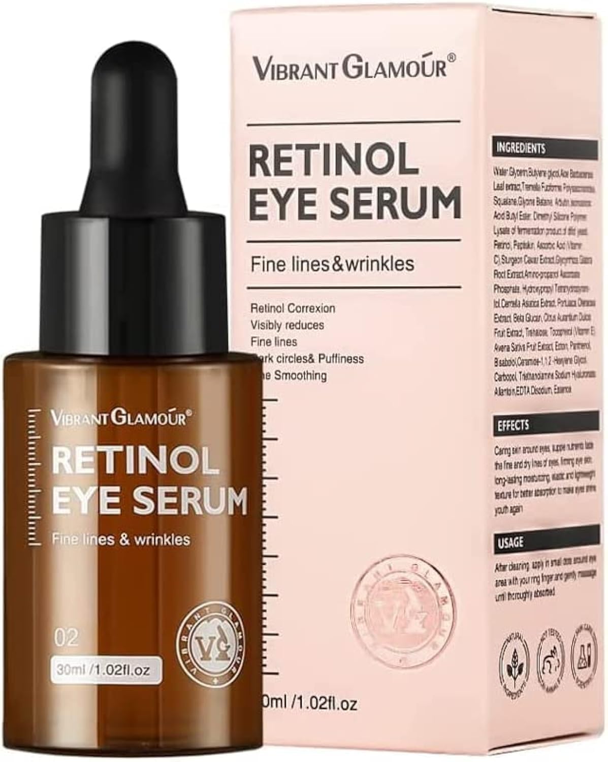 Goreem Retinol Eye Serum Firming Collagen Anti-Aging Moisturizing
