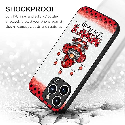 Miniatura 9 de Funda personalizada para teléfono Mimi de Halloween, compatible con iPhone 15, 14, 13, 12, 11 Pro Max, Samsung Galaxy S23 S22 S21 FE UltraA14 A54