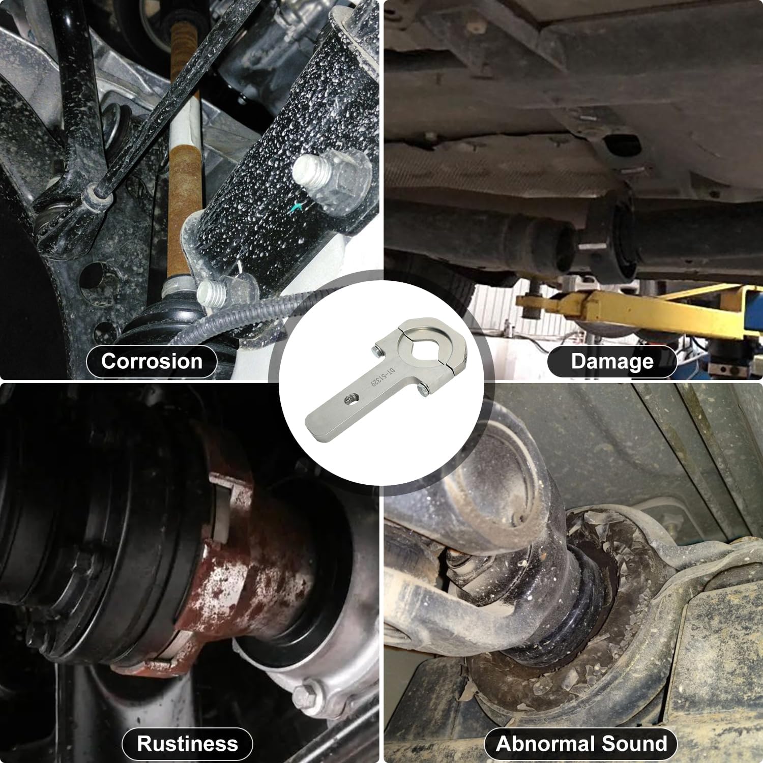 DT-51329-A Driveshaft Removal Adapter Tool Compatible with Chevrolet Equinox, Lerraln, XT5, Acadia, and Envision