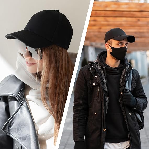 GWHOLE Baseball Cap Unisex Adjustable Cap Hat Classic Sports Casual Plain Summer Sun Hat for Men & Women
