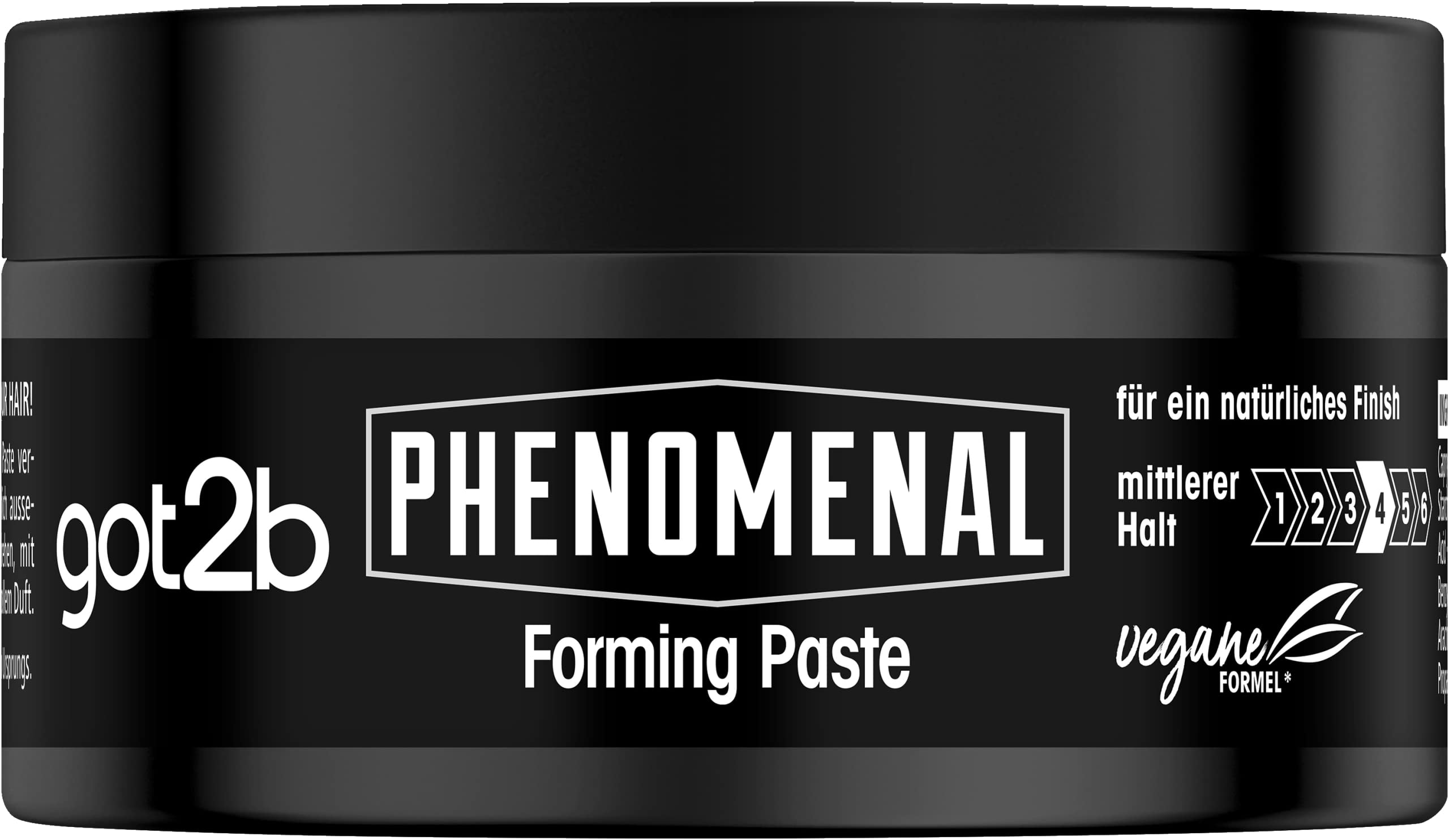 got2b Phenomenal Forming Paste Halt 3 (100 ml), pasta do stylizacji dla fenomenalnego, naturalnie wyglądającego stylu i mocnego zapachu