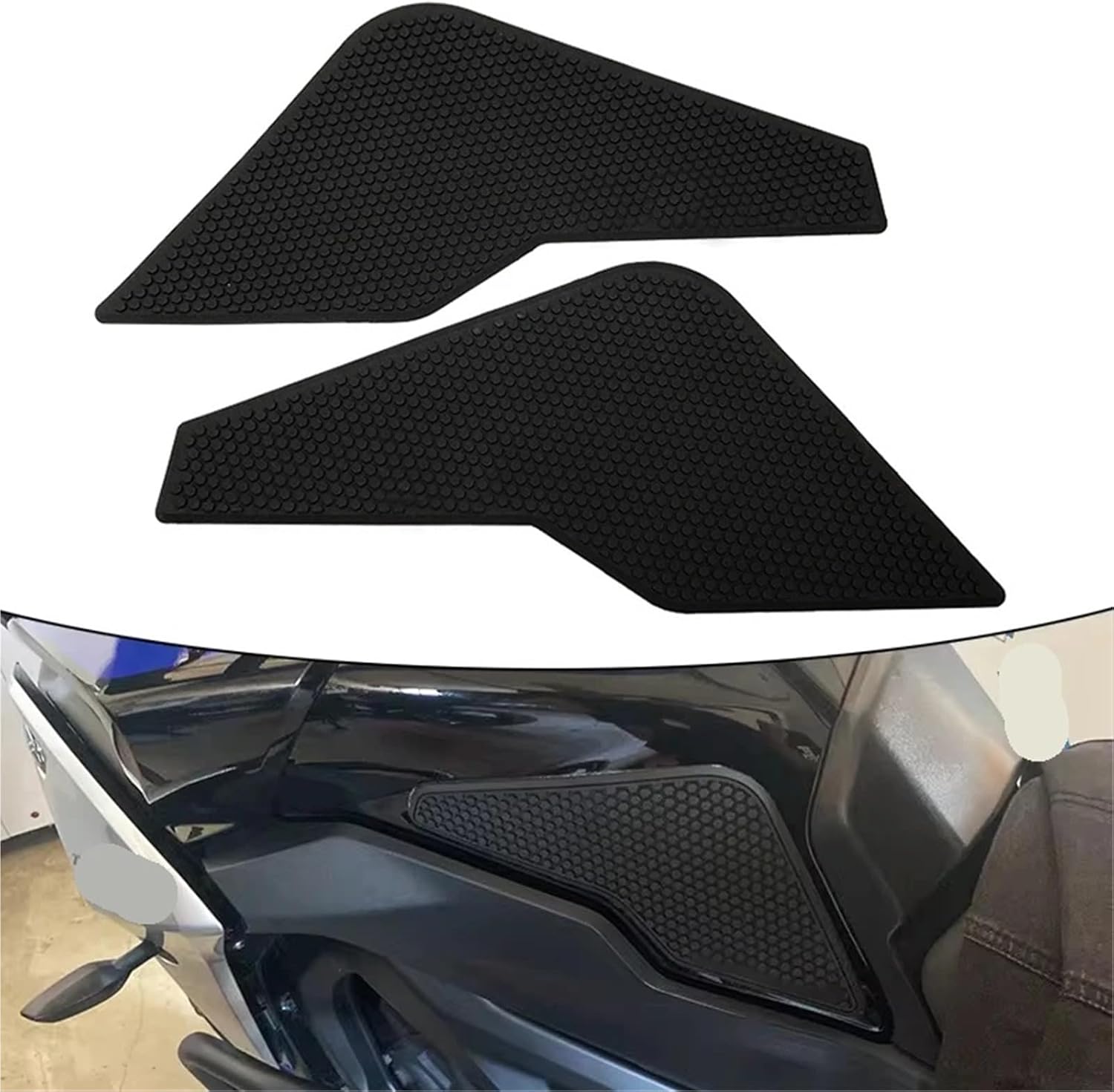 バイク タンク ステッカー オートバイ用滑り止めサイド燃料タンクステッカー防水パッド YAMAHA TRACER MT-09 FJ-