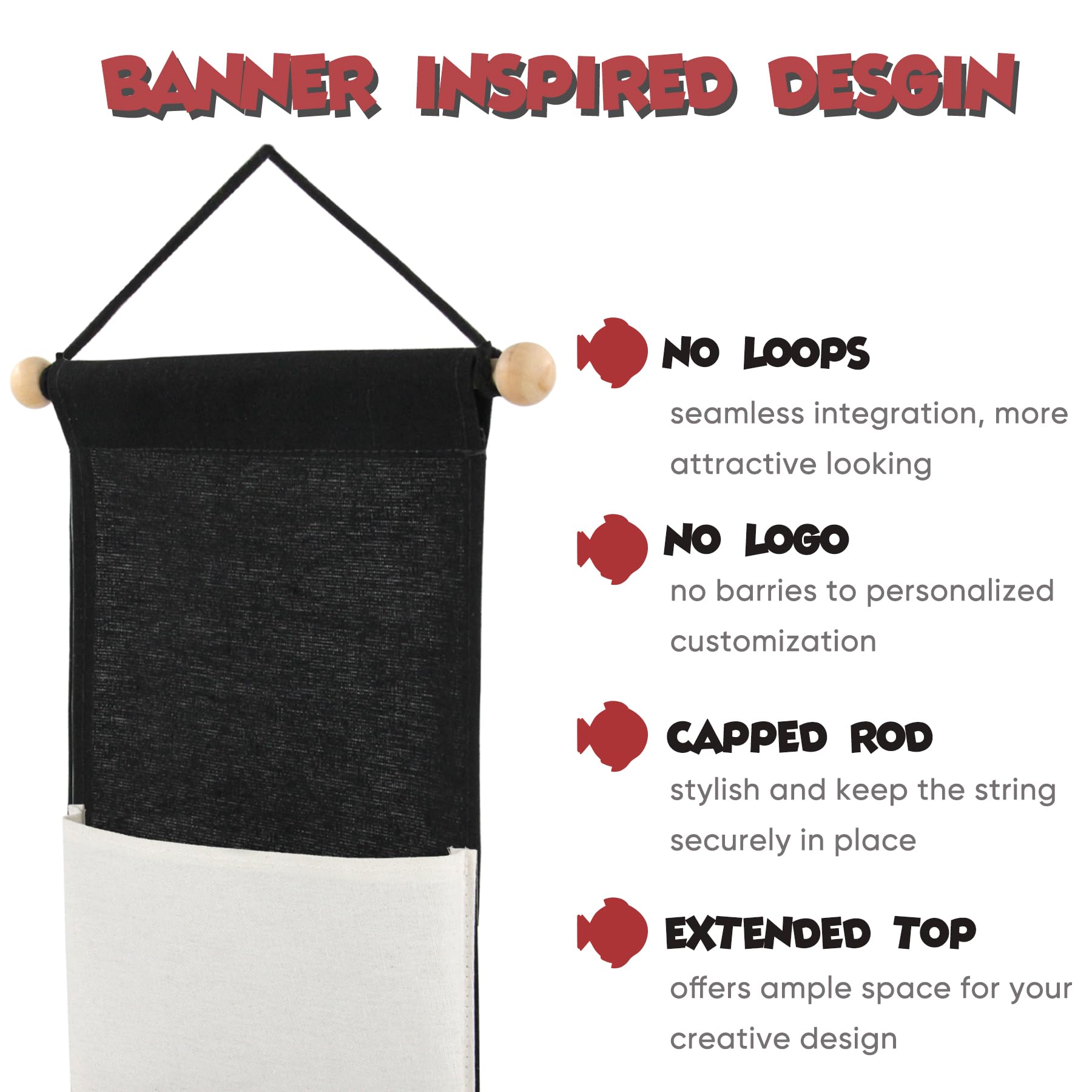 RUNROLE Fish Extender for Disney Cruise Line, 21 cm Width, 1, 2, 3, 4 Pockets, Fitted DCL Door Wall Area Decor - Image 3