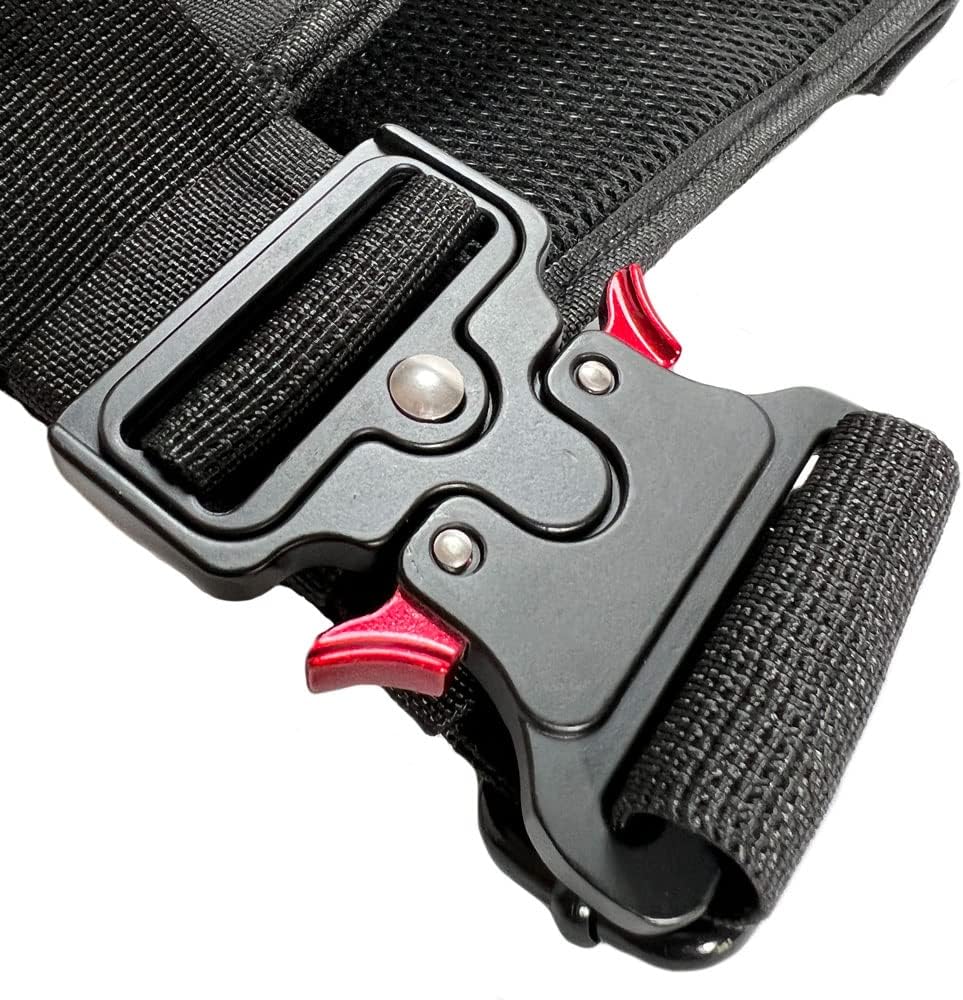 HD Vest Metal Buckles | Adjustable Weighted Vest | Heavy Duty Vest with Metal Buckles for Cross-training Calisthenics training