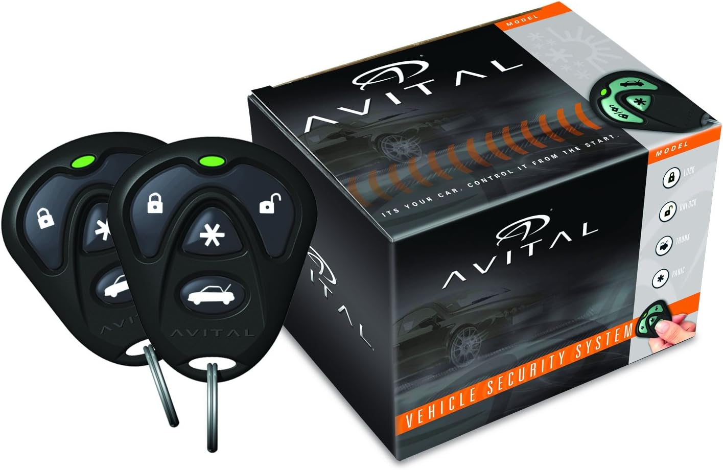 Electronics Inc 2101L Avital 1-Way Vehicle Keyless Entry System