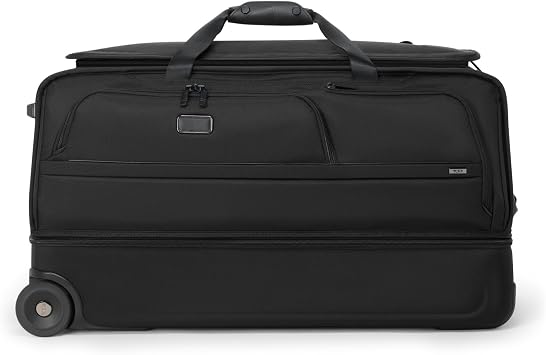 TUMI Alpha Large 2-Wheeled Travel Duffel, Bag, Black