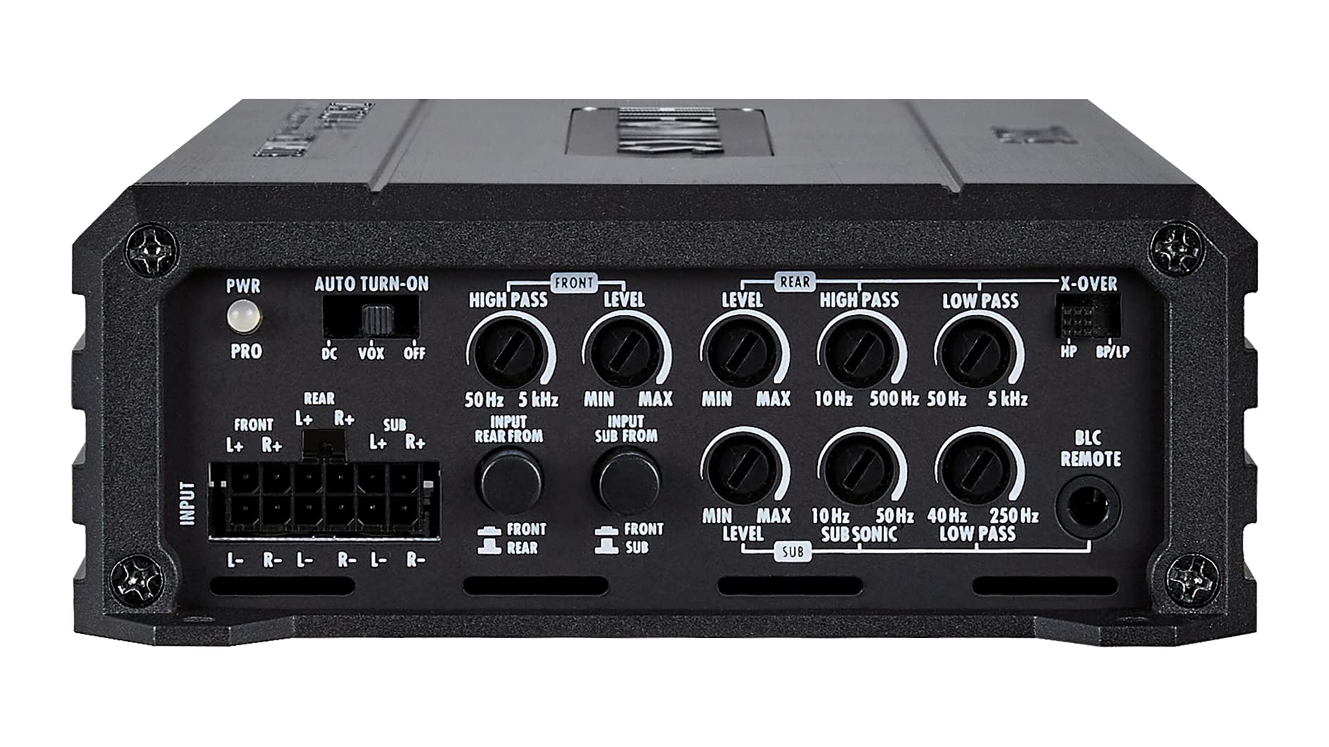 HiFonics ZXS1100/5 - Class D Digital 5-Kanal Compact Verstärker mit 1100W RMS | ZEUS STREET SERIE