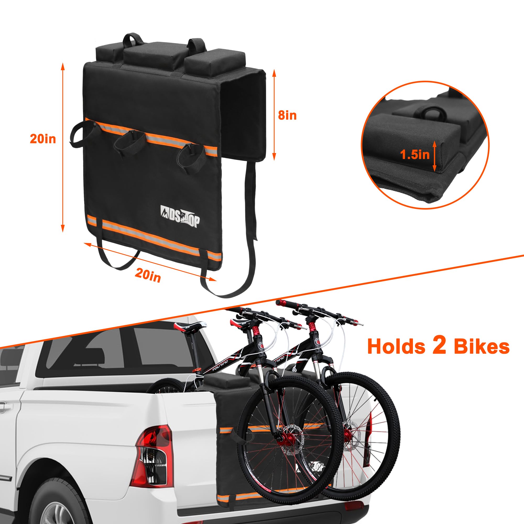 Heckklappenpolster Für Mountainbikes, Heckklappenschutzpolster Für Die