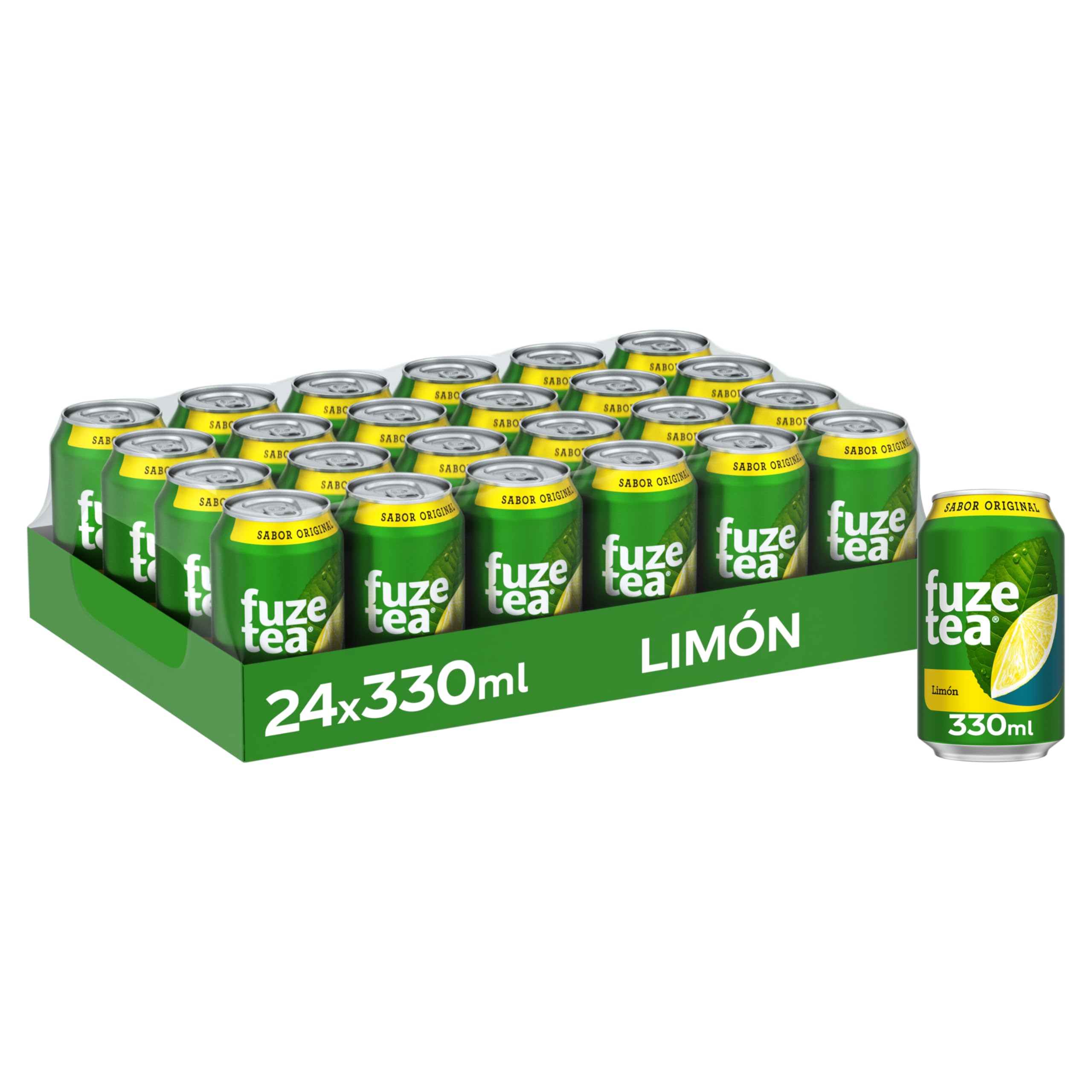 Fuze Tea Original Limón 330 ml Pack 24 Latas