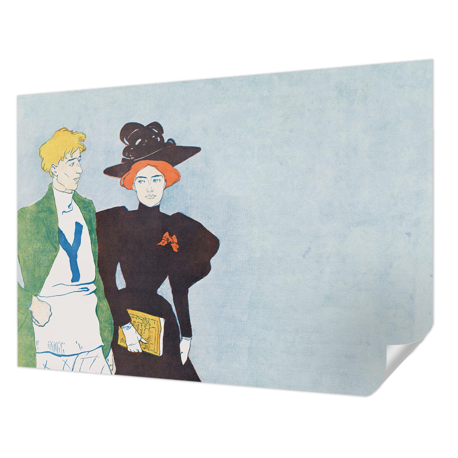 Papier peint autocollant 208x146 cm pose murale panoramique salon retro