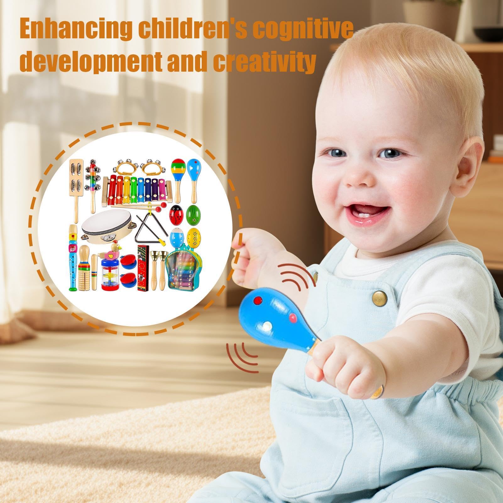 Amazon | Buogint 幼児用楽器、子供用楽器セット | 楽器・音響機器幼児
