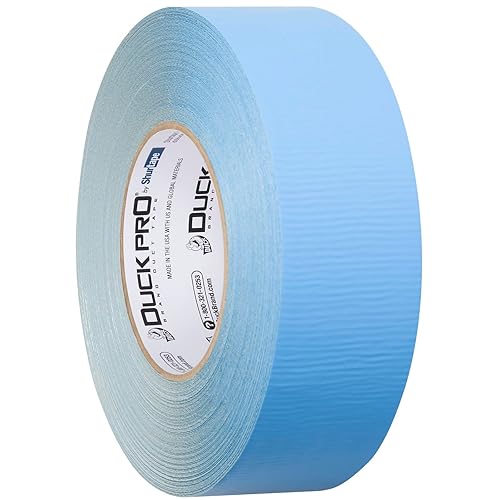 Miniatura 5 de Shurtape Duck Pro - Cinta de tela de doble capa de grado profesional, para alfombras, almohadillas, fácil de quitar, 1.890in x 36 yardas, 10.5 mil,
