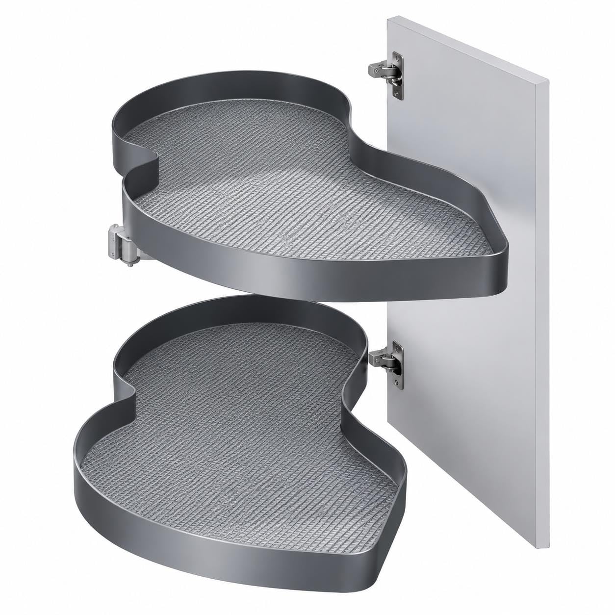 Organisateur d'angle de cuisine coulissant rangement