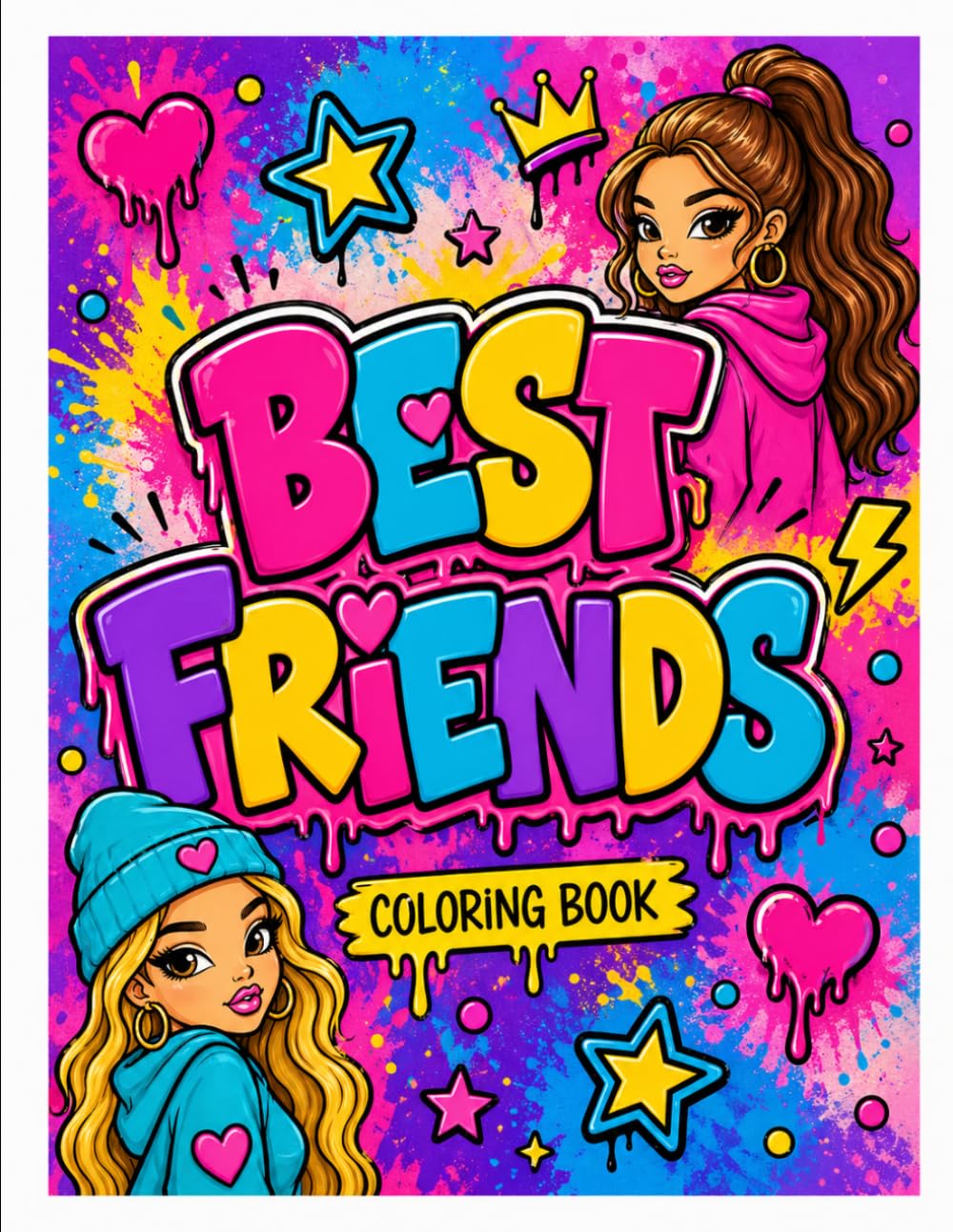 Best Friends Coloring Book